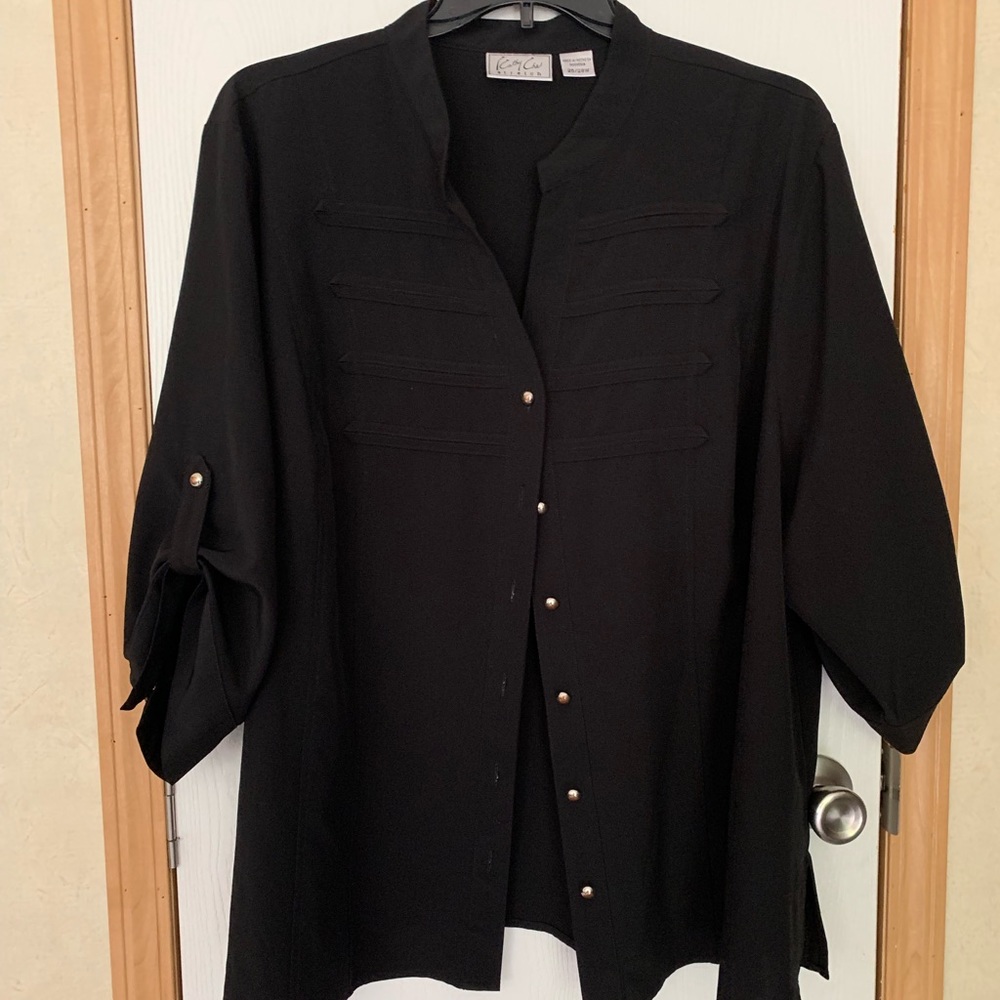 Kathy Che 3/4 sleeve blouse